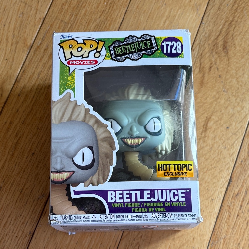 Funko Pop Beetlejuice Vinyl Figure